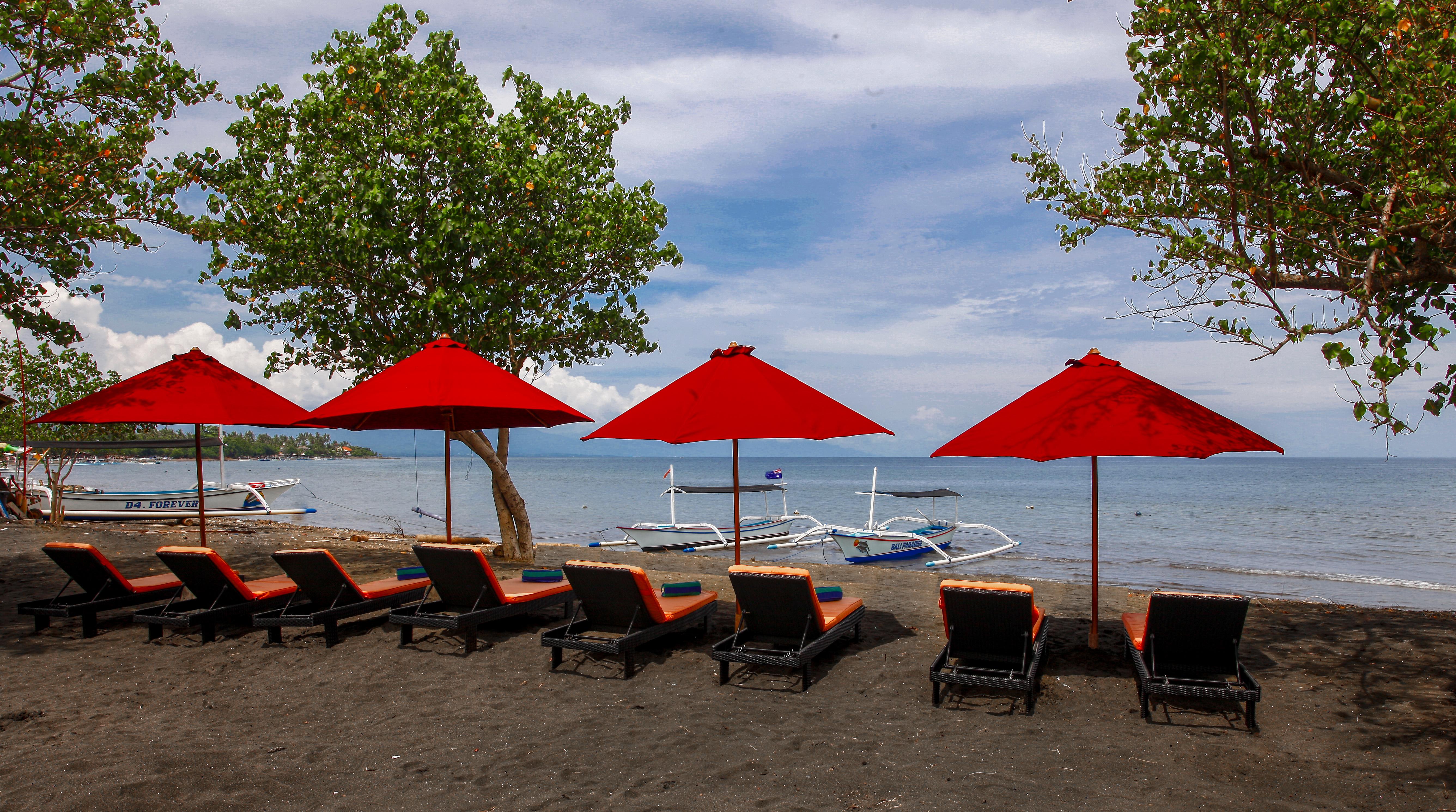 Bali Taman Beach Resort & Spa Lovina Pabean Buleleng Eksteriør bilde